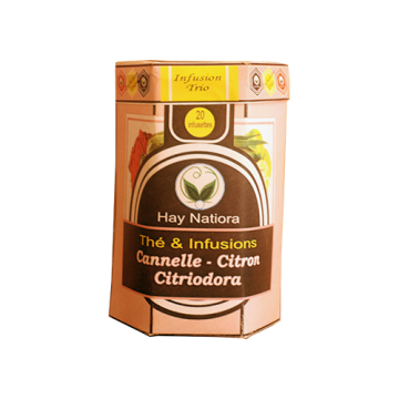 INFUSION "TRIO": CANNELLE - CITRON - CITRIODORA