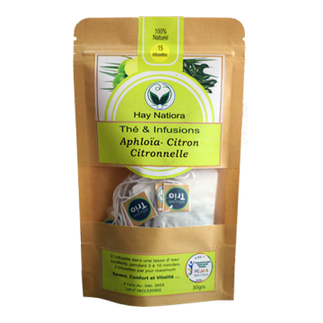 INFUSION "TRIO": APHLOIA - CITRONNELLE - CITRON